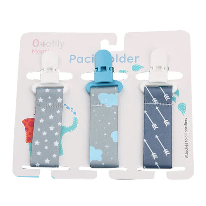 3 Pcs/Set Baby Pacifier Clips Pacifier Chain Dummy Clip Nipple Holder For Nipples Children Pacifier Clip Soother Holder Attache