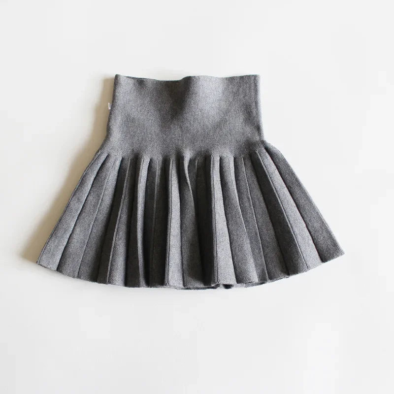 Kids Girls' Dress Children's Student Short Skirt Baby' Clothing Half Skirt Princess Pleated Tutu Skirt