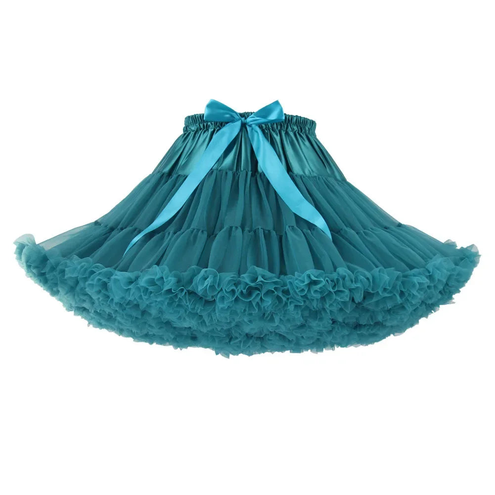 Lush Small Baby Girls Tutu Skirt for Kids Children Puffy Tulle Skirts for Girl Newborn Party Princess Girl Clothes 1-15 Years