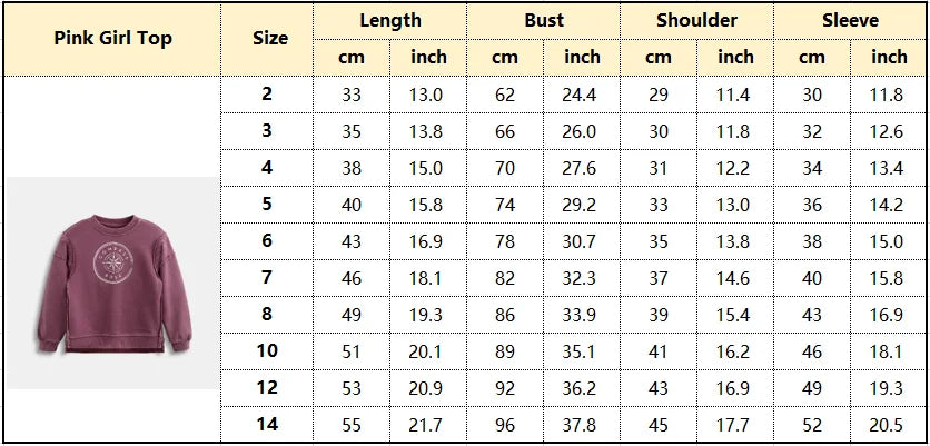 2026 Ali Plus new AW26 Compass Collection Dusty pink Muted blue washed denim oversized sweatshirt kids girl boy baby clothing