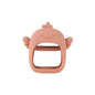 1/2pcs Silicone Teething Cute Baby Set of Hands Teether Suitable for Teething Period Baby Daily Use Anti-feeding