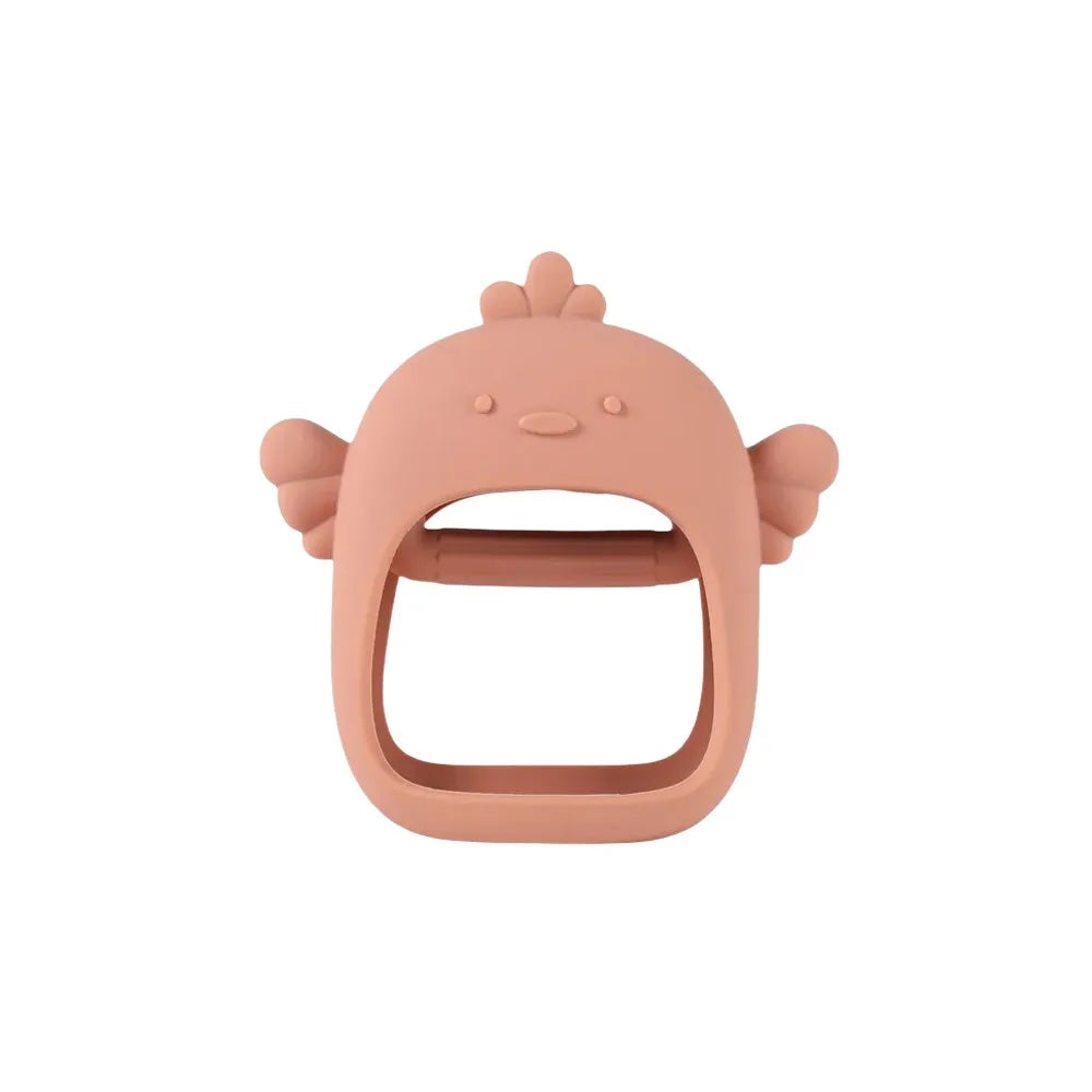 1/2pcs Silicone Teething Cute Baby Set of Hands Teether Suitable for Teething Period Baby Daily Use Anti-feeding