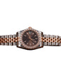 Best Quality Daily Strong Use Moissanite Stainless Steel Watch Brown Dial Ready For Stock Quartz Watches For Unisex