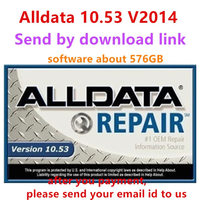 Newest All repair data Repair auto repair software data10.53 car software with tech support for cars and trucks free install