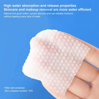 450/500/600 Disposable Makeup Cotton Wipes Soft Remover Pads Facial Cleansing Paper Wipe Cosmetic Pads