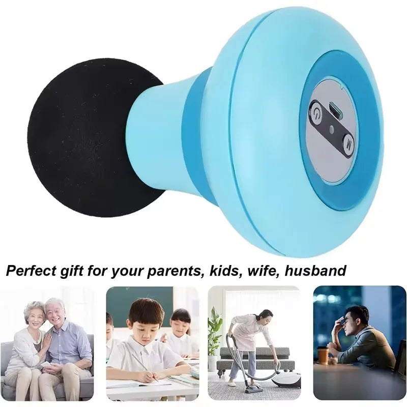 Portable Mini Handheld Electric Massager Deep Tissue Percussion Massage Gun Compact Muscle Relax Tool For Back Neck Shoulder Leg