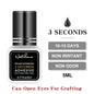 NATUHANA 3pc/lot Eyelash Glue Waterproof Lashes Extensions Adhesive Fast Drying Long Lasting Eye Glue Makeup Tools