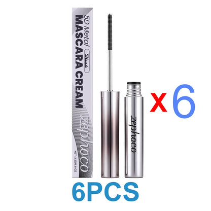 Black Mascara Volumizing Long Lasting Smudge Proof Waterproof Mascara Natural Curl Eyelash Lengthening Intense Black Eye Lash Makeup Daily Beauty Tool Cosmetic For All Day Wear