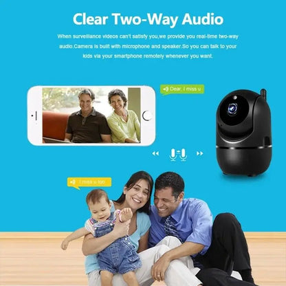 IP Wifi Camera 1080P Surveillance Security YCC365 Plus Cloud Wireless Monitor Smart Track Night Vision CCTV Video Surveillance