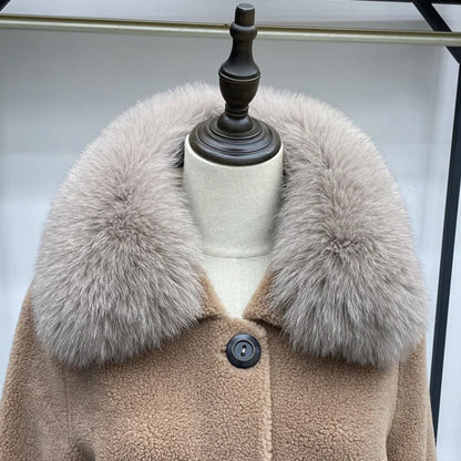 Real Fox Fur Collar Winter Men And Women's Fox Fur Square Collar Natural Fur Scarves For Ladies Neck Warmer Fur Scarf Shawls