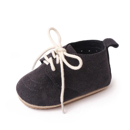 Newborn Baby Shoes Baby Boy Girl Shoes Classic Leather Rubber Sole Anti-slip Toddler First Walkers Infant Girl Shoes Moccasins