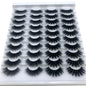 16 Pairs 3D Mink Lashes Natural False Eyelashes Dramatic Volume Fake Lashes Makeup Eyelash Extension Silk Eyelashes