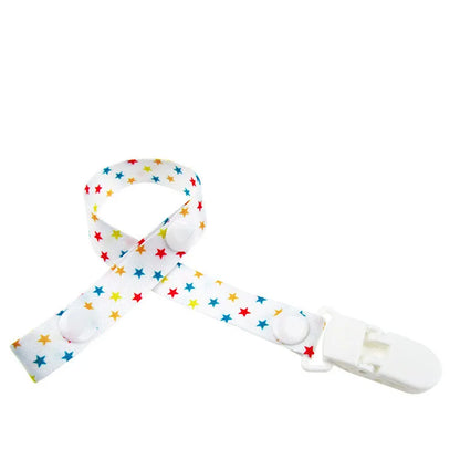 Adjust Baby Pacifier Clip Chain Ribbon Dummy Holder Chupetas Soother Pacifier Clips Leash Strap Nipple Holder for Infant Feeding