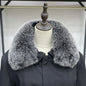 Real Fox Fur Collar Winter Men And Women's Fox Fur Square Collar Natural Fur Scarves For Ladies Neck Warmer Fur Scarf Shawls