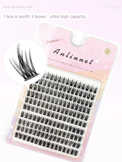 Large Capacity Wheat Ear Fake Eyelashes Anime Eyelashes Natural Eyelashes Cosplay Single Cluster Fake Eyelashes Beginner Makeup