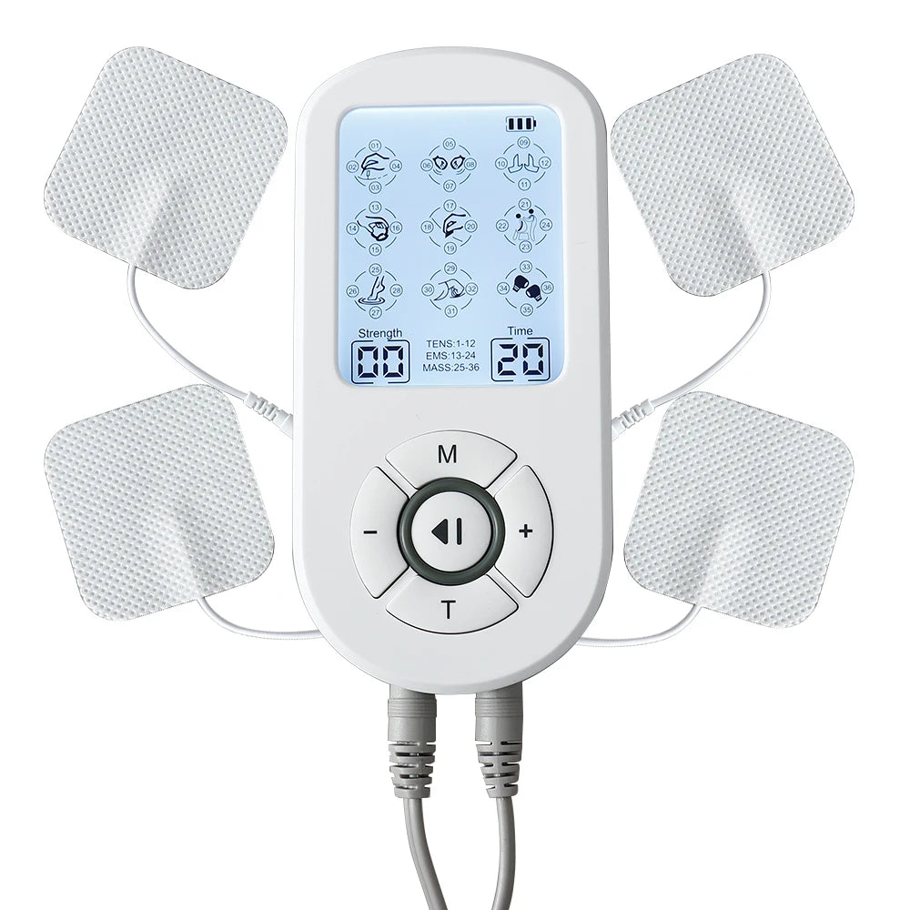 36Modes Electrical EMS Muscle Stimulator Tens Massage Digital Apparatus Pulse Slimming Acupuncture Full Body Relax Massager