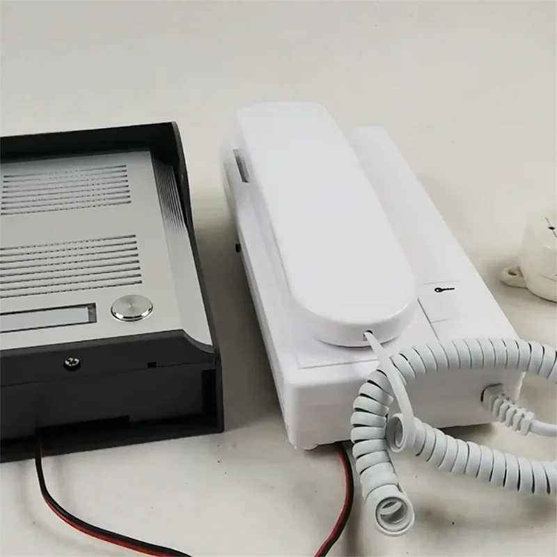 Door Phone System, Doorbell Intercom Entry System, Wired Intercom Doorbell Kits, Door Intercom, Support Unlock Door Release