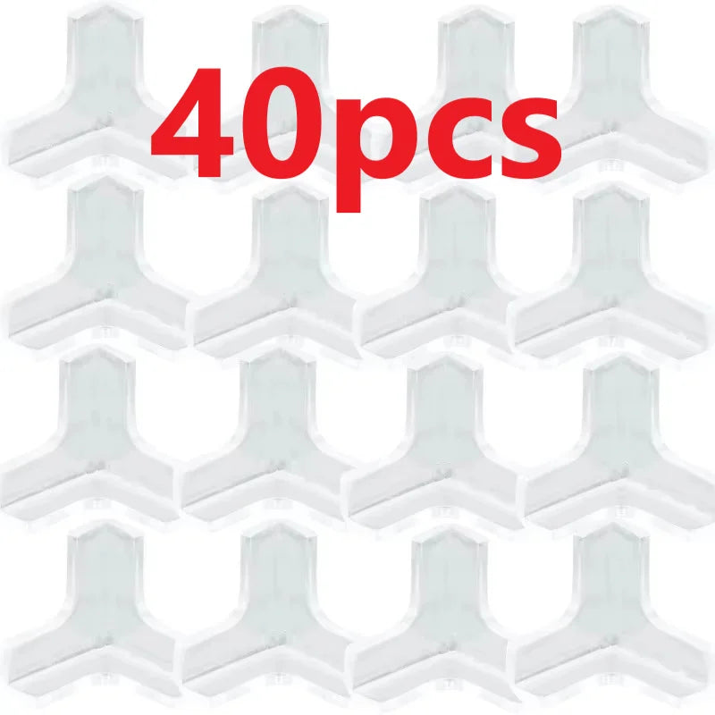 Baby Safety Silicone Kids Proofing Edge Protector Soft Transparent Children Anti Collision Table Corner Edge Protection Cover