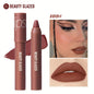 BEAUTY GLAZED 12 Colors Long-Lasting Waterproof Non-Stick Matte Lipstick Pen