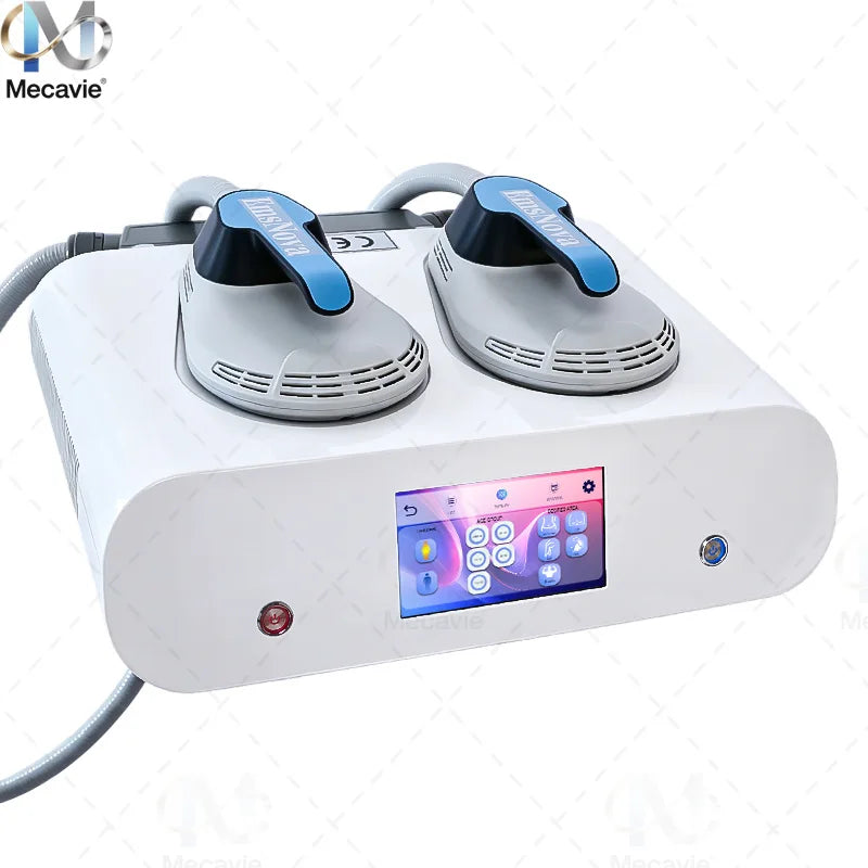 2026 Advanced EMS RF Body Shaping Device 200HZ Dual Handle Fat Reduction Body Slimming Muscle Building Machine for Beauty Studio