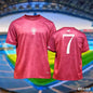 Family Matching 2026 New Cristiano Ronaldo Commemorative Football Jersey T-Shirt Adults Men's Kids Breathable Special Kit