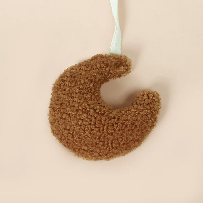 Baby Pacifier Chain Nipple Pendant Teddy Velvet Baby Pacifiers Leashes Moon Comfort Plush Nipple Pendant Clip Babies Accessories