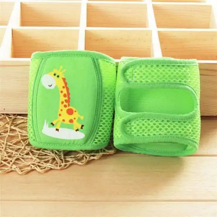 1 Pair Kids Girl Boy Crawling Elbow Infants Toddlers Baby Knee Pads Protector Mesh Kneepad Leg Warmer Children Cushion Legging