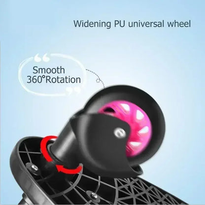 Baby Stroller with Ride-on Board Stroller Pedal Adapter Stroller Attachment with Removable Seat and Standing Platform