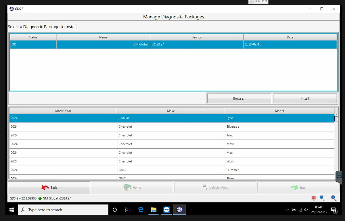 Latest 2023.09 GDS 2 and TECH 2 Software for G-M MDI, Free Download, Online Installation, Activation GDS 2 and TECH 2 Software