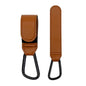 Stroller Hooks Baby Diaper Bag Hook Stroller Organize PU Leather Adjustable Pram Multi-function Hook Strong Bearing High Quality