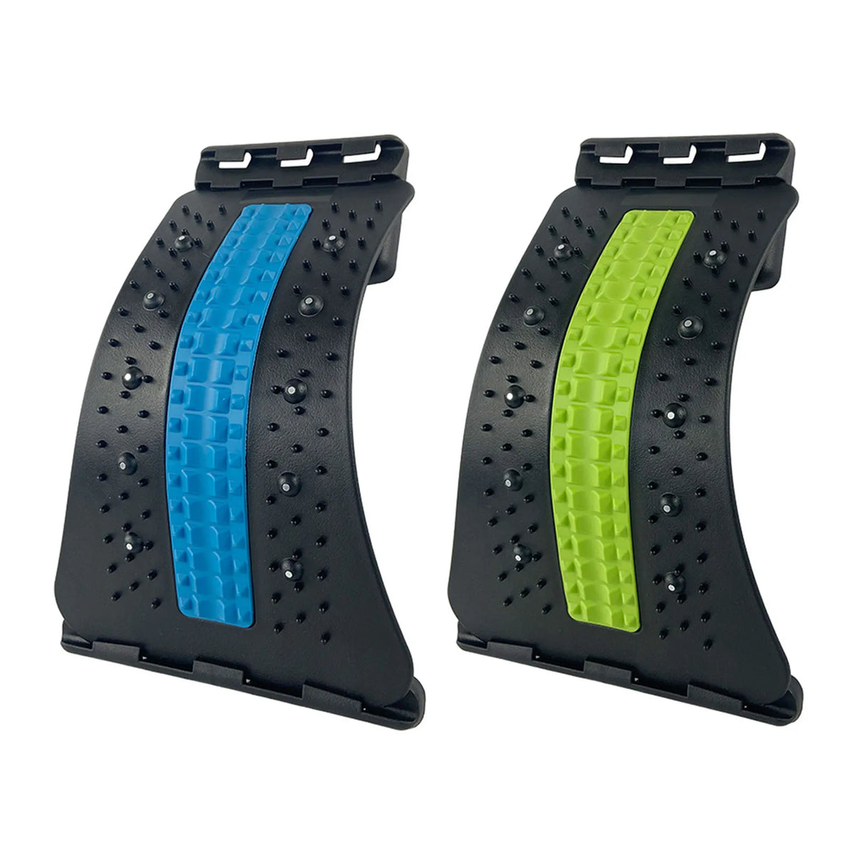 Back Massager Board Adjustable Level Lumbar Back Cracker Stretcher Board Spine Deck Back Support Spine Board