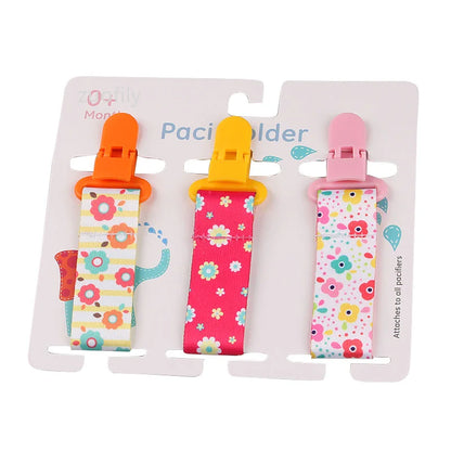 3 Pcs/Set Baby Pacifier Clips Pacifier Chain Dummy Clip Nipple Holder For Nipples Children Pacifier Clip Soother Holder Attache