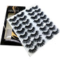 16 Pairs 3D Mink Lashes Natural False Eyelashes Dramatic Volume Fake Lashes Makeup Eyelash Extension Silk Eyelashes