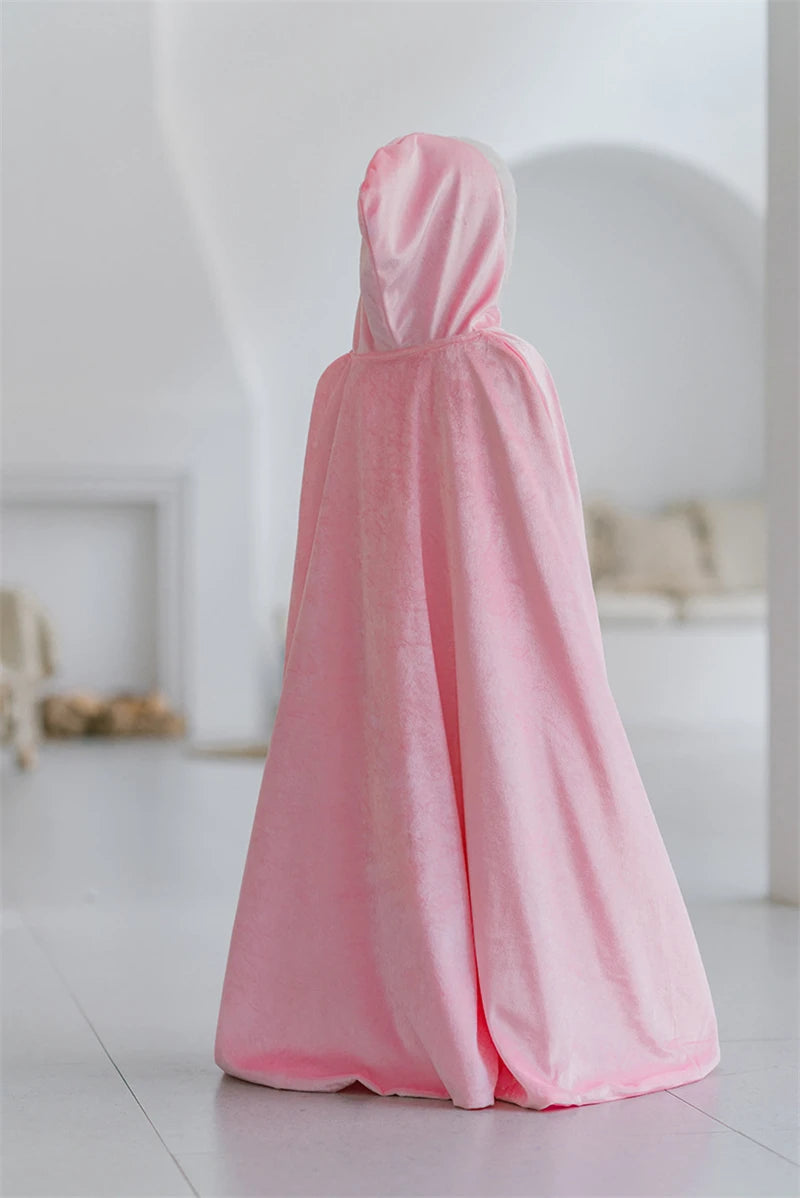 Elsa Cosplay Costume Kids Layers Deluxe Ball Gown Princess Dresses Aurora Christmas Wedding Evening Dress Girls Princess Dresses