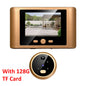2.8' LCD Screen IR Night Vision PIR Motion Detection Digital Electronic Viewer Bell Door Peephole HD Camera Photo Video Recordin