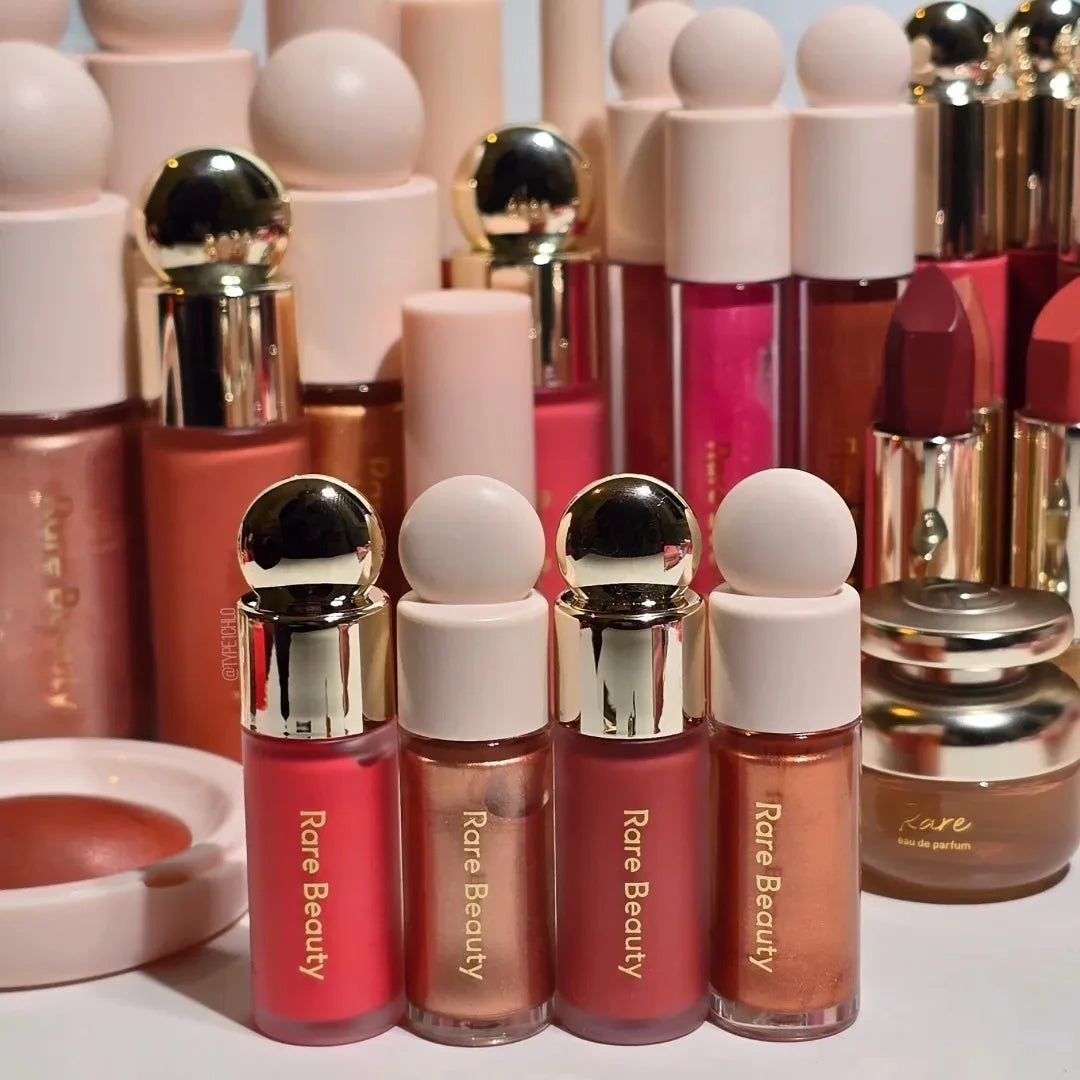 Rare Beauty Liquid Contour Waterproof Pigmented&Blush Hydrating Oil Control&Lip Oil Non Sticky Plumping Radiant Makeup Gifts