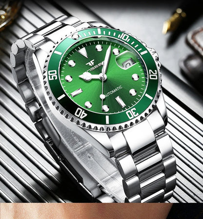 FNGEEN 9001 Luxury Brand Men's Watch Steel Tourbillon Frame Mechanical Watch Luminous Automatic Date Diamond Watch 2026