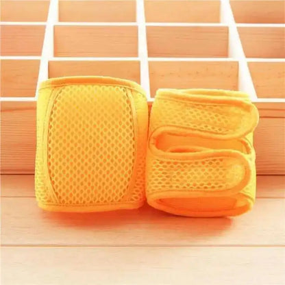 1 Pair Kids Girl Boy Crawling Elbow Infants Toddlers Baby Knee Pads Protector Mesh Kneepad Leg Warmer Children Cushion Legging