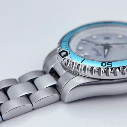 Horolo 30mm Women's Watches Japan Solar Movement Luminous Water Resistant Sapphire Stainless Steel Luxury Watch Gift For Wife