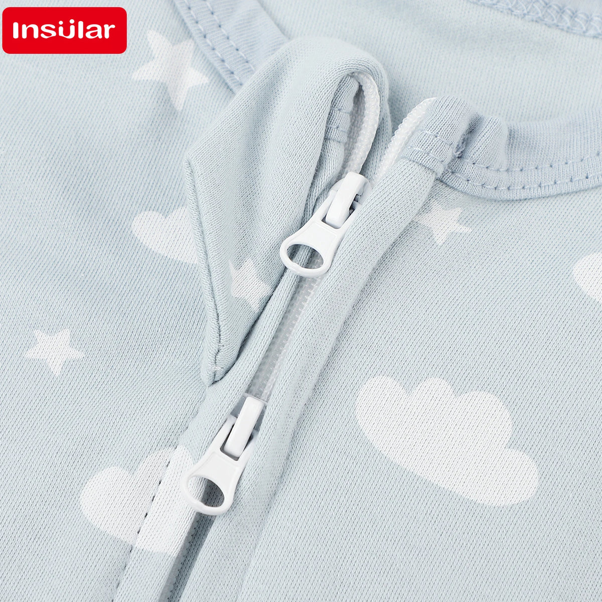 INSULAR Baby 100% Cotton Swaddling Cloth With Caps Envelope Type Newborn Cartoon Envelope Anti-Startle Adjustable Bedding Item