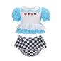 Fairy Tale Princess Swimsuit for Girls Elsa Anna Snow White Swimwear Belle Child Kids Toddler 2-8Y Bathing Suit with Skirt