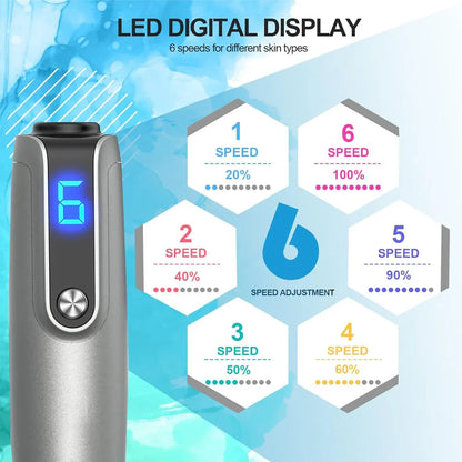 Dr Pen M8S Microneedling Pen Wireless Dermapen Beauty Machine with 2pcs Replacement Cartridges needle length 0.25mm