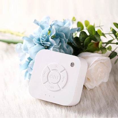 9 Soothing Sounds White Noise Sound Machine Sleep Soother With Breathing Light Timer Type-C Charging For Baby Home Office Travel