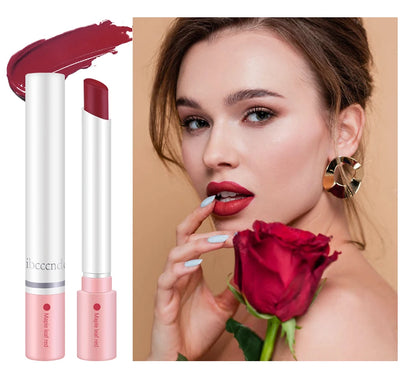 4PCS/Set Creative Cigarette Lipstick Set Matte Long Lasting Waterproof Matt Lip Stick Tube Nude Red Velvet Lip Tint Makeup