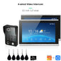 ANJIELO Tuya WiFi 5-in-1 Fingerprint Unlocking Video Intercom System, Suitable For Homes, With 1080P HD Security Protection