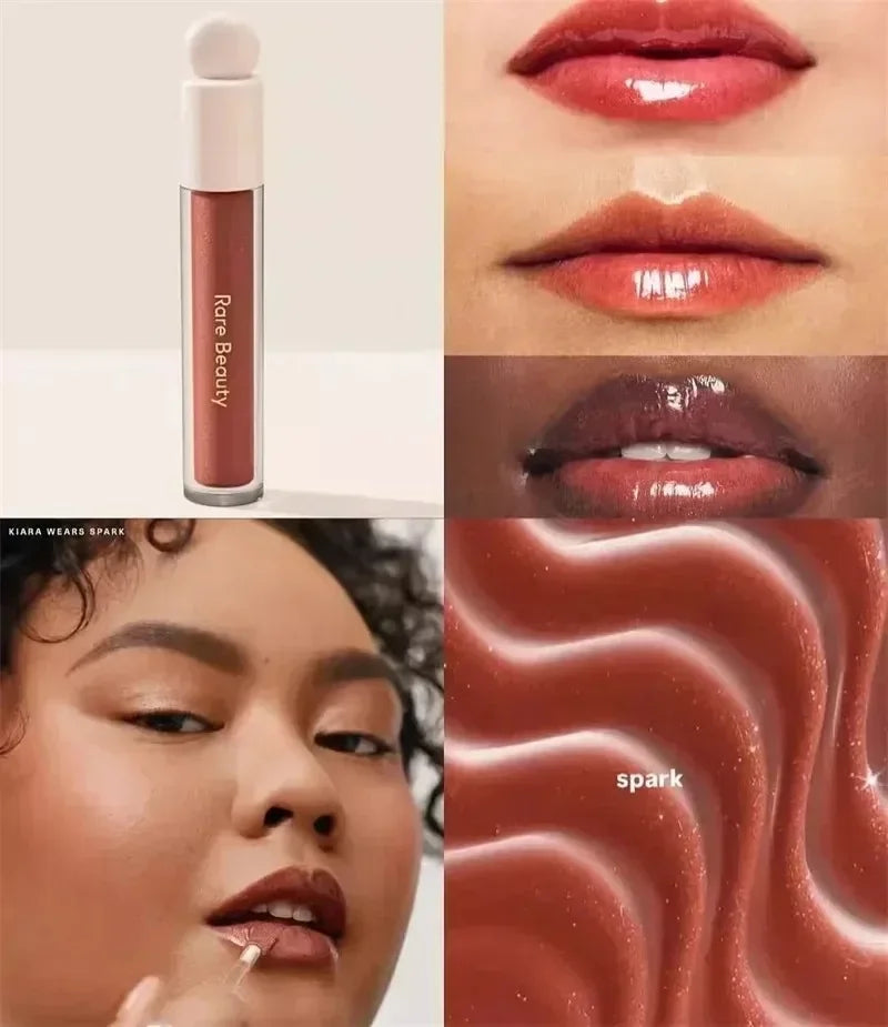 Rare Beauty Makeup Bliss Encourage Lipstick New Happy Hope Worth Love Lip Gloss & Face Tinting Powder Blusher Brand Cosmetics