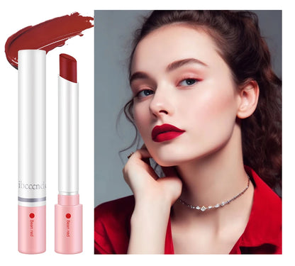 4PCS/Set Creative Cigarette Lipstick Set Matte Long Lasting Waterproof Matt Lip Stick Tube Nude Red Velvet Lip Tint Makeup