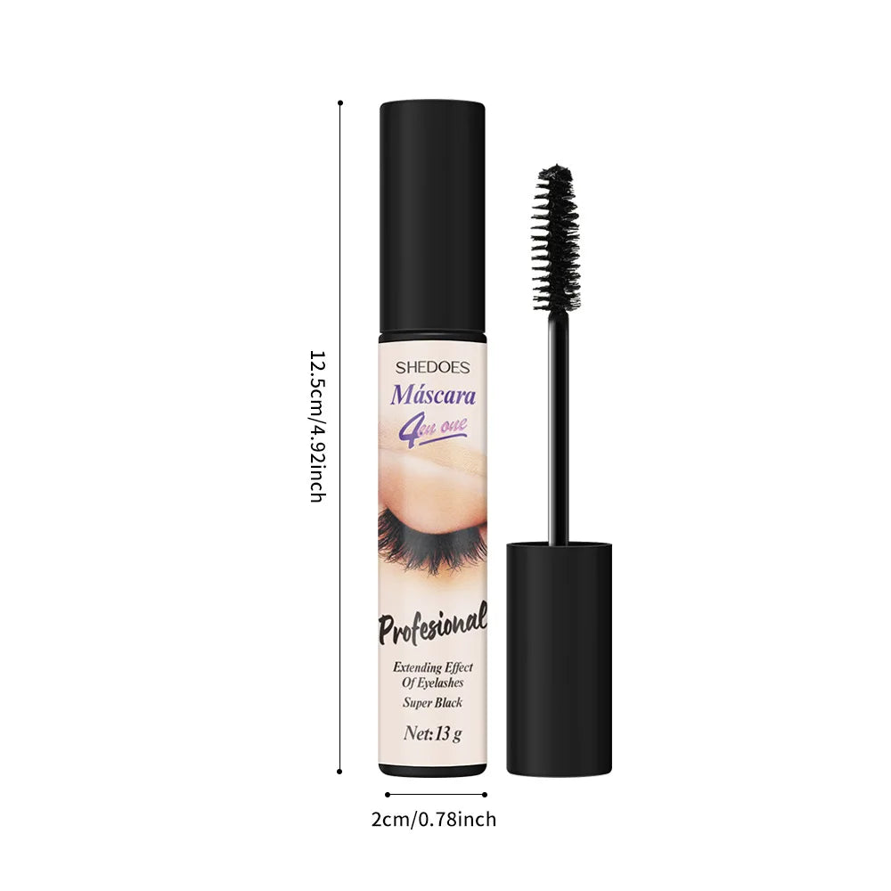 5D Waterproof Mascara Eyelashes Lengthening Long Lasting Silky Lash Black Eyelashes Extension Make Up Beauty Eye Korean Cosmetic