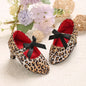 2026 New Infant Newborn Baby Girl High Heels Shoes Princess Bow First Birthday Party Shoes Photo Props Shoes 0-12M