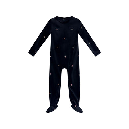 Ali Plus 2026 AW Velvet Collection Family Matching Clothing Children Long Sleeve Top Girl Dress Baby Footie High Quality Clothes